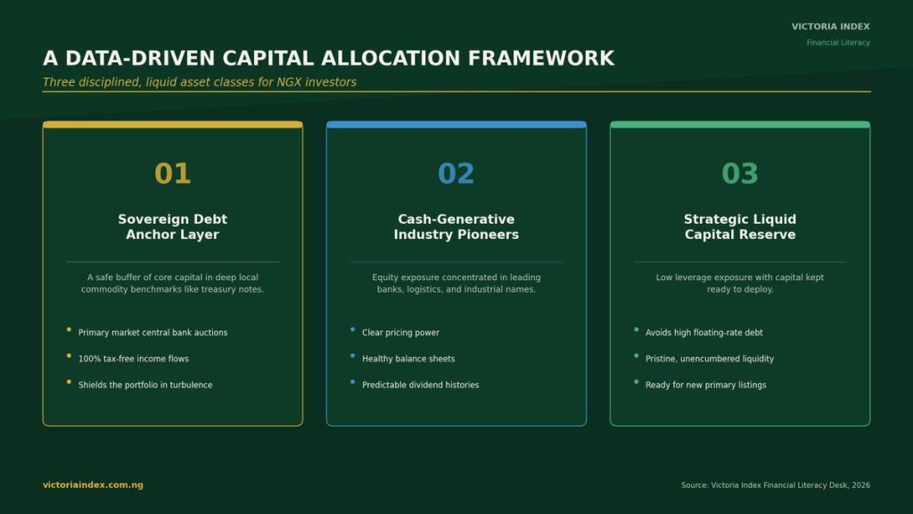 Three-pillar capital allocation framework for NGX investors: sovereign debt anchor, cash-generative pioneers, liquid reserve